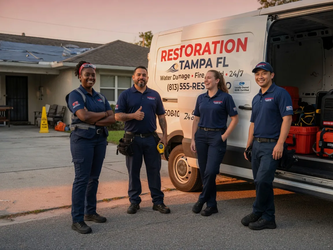 Water Damage Restoration company in Brockton, PA