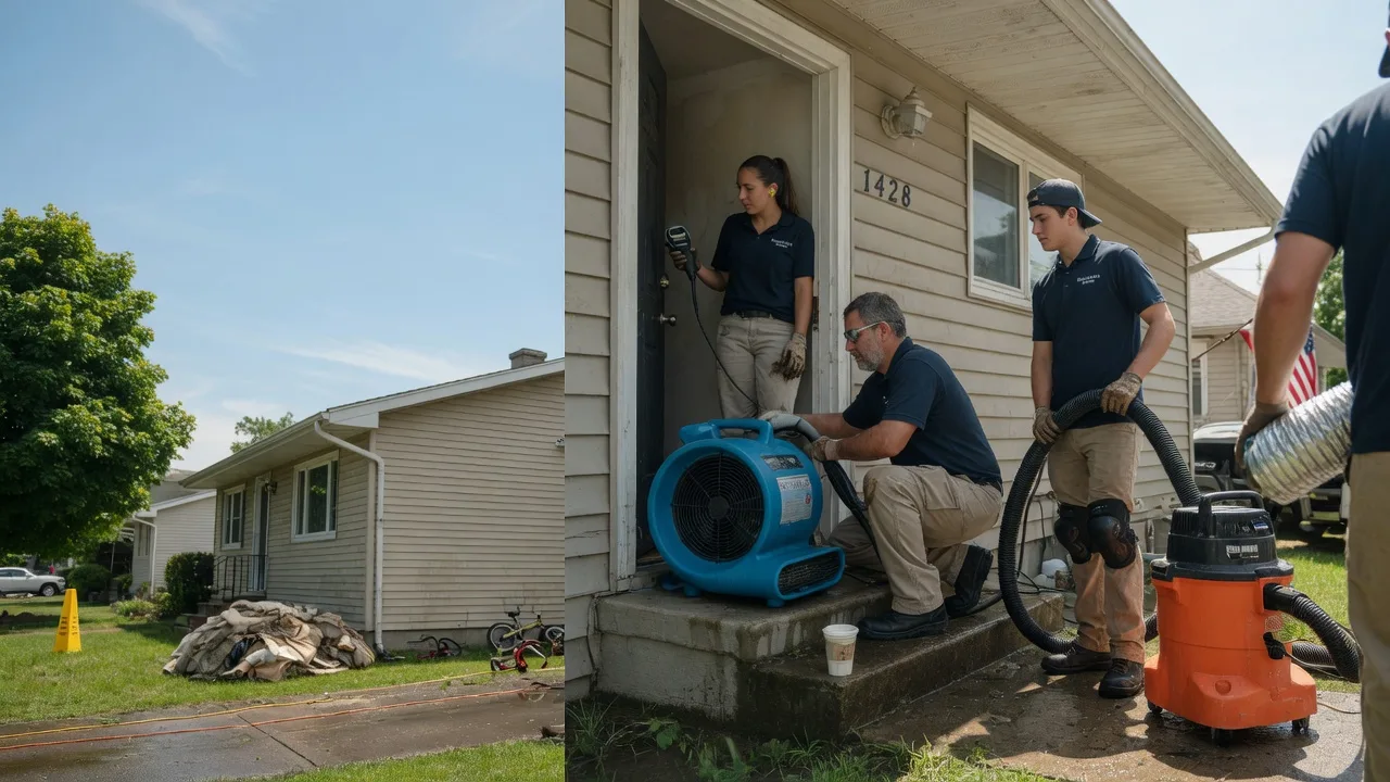 Water Damage Restoration in Brockton, PA near me